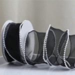 Pearl Ribbon Black
