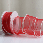 Pearl Ribbon Red