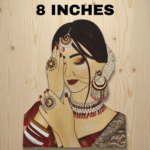 MDF Dulhan / Bride Cutout 8 Inches