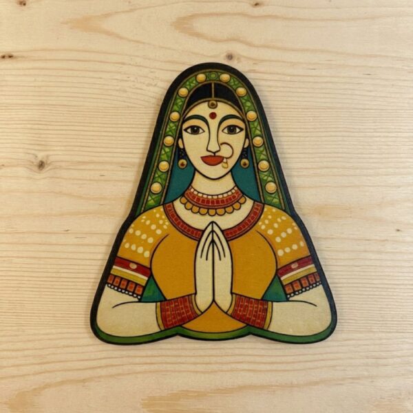 Rajasthani Lady Cutout