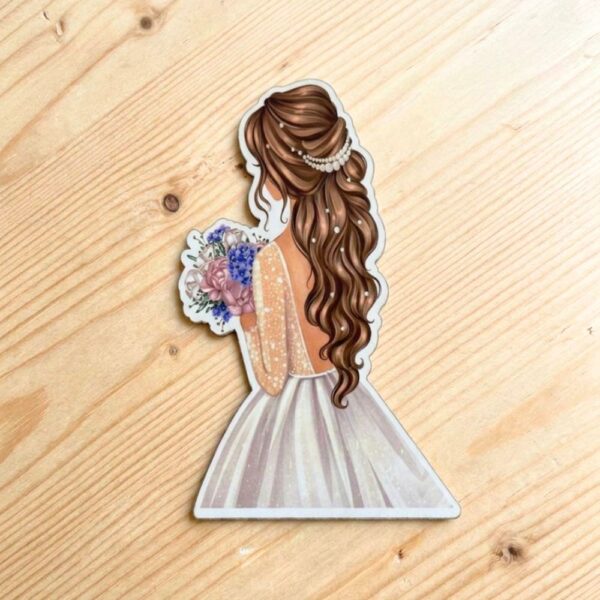 Trolley Bride Cutout