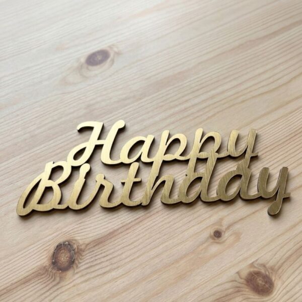 Happy Birthday Cutout