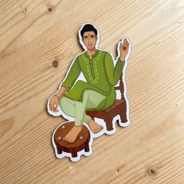 Mahendi Boy Cutout