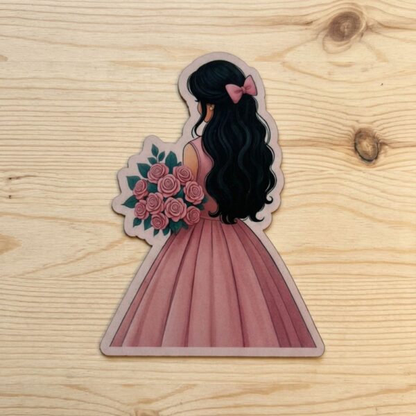 Big Trolley Bride Cutout