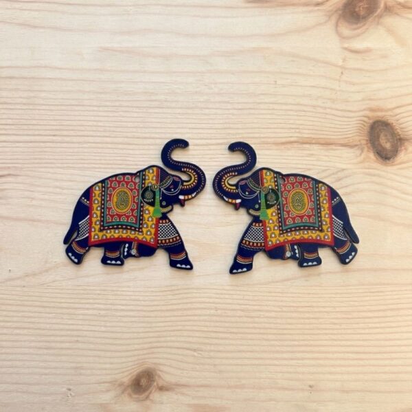 Elephant Pair Cutout