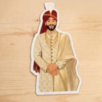 Groom Cutout