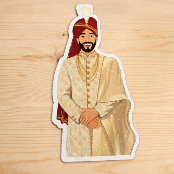 Groom Cutout