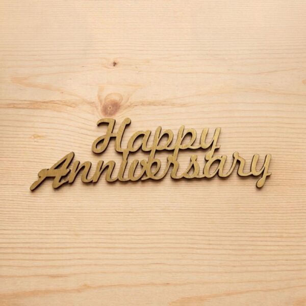 Happy Anniversary Name Cutout