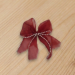 Pearl Bow Red