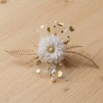 Single Tai Net White Colour Flower Bunch
