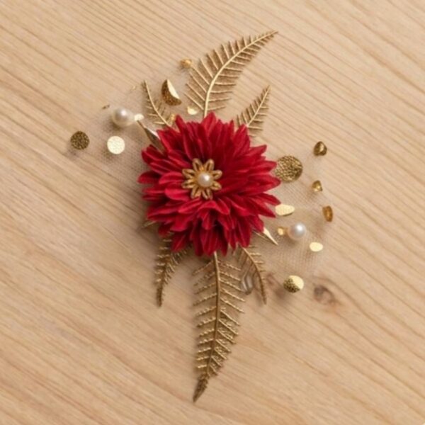 Single Tai Net Red Colour Flower Bunch