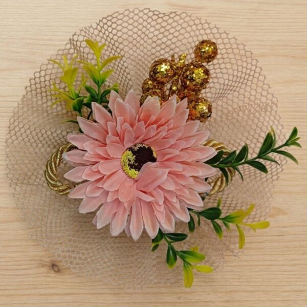 Sunflower Can Golden Stick Peach Colour Bunch