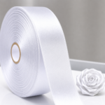 Satin Ribbon White Colour