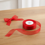 Organza Ribbon Red