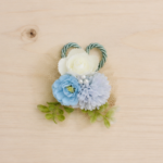 3 Flower Imported Blue Bunch