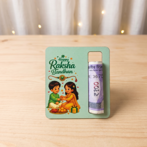 Rakhi/Raksha Bandhan MDF Money Envelope