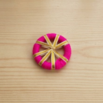 Gota Chakri Rani Pink ( 2 Inch. )