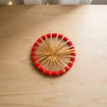Gota Chakri Red ( 4 Inch. )