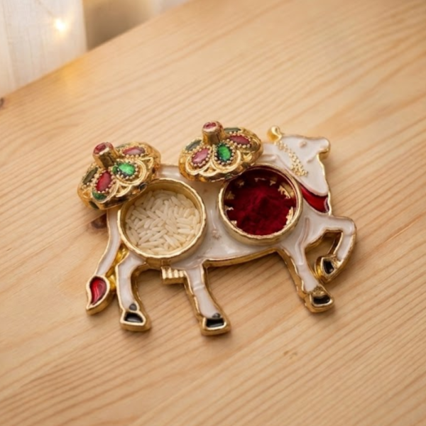 Roli Chawal Cow Platter