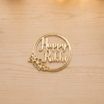 Happy Rakhi / Raksha Bandhan Acrylic Tag 1