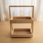 Pinewood Double Decker Hamper Basket