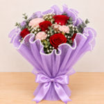 Bouquet Mesh Net / Noor Net Lavender ( 3 Mtrs. )
