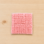 Mini Foam Flower Peach Pack of 144 Pcs.