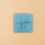 Mini Foam Flower Blue Pack of 144 Pcs.