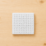 Mini Foam Flower White Pack of 144 Pcs.