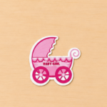 Baby Girl Cut Out 3