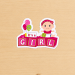 Baby Girl Cut Out 6