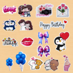 Birthday / Couple Cut Out Mix ( Pack of 17 )