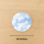 Acrylic Mirror ( 10 Inches Approx. )