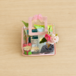 PVC Hamper Bag Pink