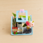 PVC Hamper Bag Blue