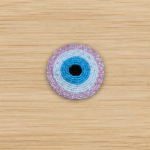 Evil Eye Patches Pink