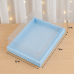 Full Display Hamper Box | Blue Colour (9 × 12 × 5 Inches) | BK-47