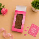 Bar Box Double Shade Pink And Light Pink Colour ( 6 × 3.5 x 1 Inches )