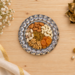Dry fruit Tray Silver ( 12 Inches. ) - Image 2