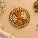 Dry fruit Tray Golden ( 12 inches. ) - Image 2