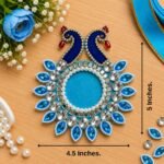 Candle Tea Light Holder 2 Peacock ( Pack Of 3 )
