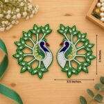 Bootis & Patches 7 Green Peacock ( 1 Pair )