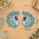 Bootis & Patches 7 Blue Peacock ( 1 Pair )