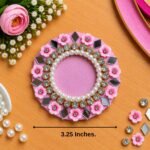 Candle Tea Light Holder 3 Pink ( Pack Of 3 )