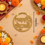 Happy Diwali Acrylic Tag 02