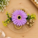 Sunflower Can Golden Stick Lavender Colour Bunch