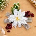 Lotus Silver Net Wire Bunch White 02