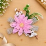 Lotus Silver Net Wire Bunch Pink 01