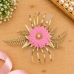 Single Tai Net Pink Colour Flower Bunch